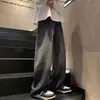Pantalones vaqueros de estilo americano para el día a día con lavado degradado, nueva colección primavera/otoño, corte holgado, aspecto desgastado, elegantes y geniales, de pierna recta y ancha, venta al por mayor