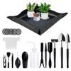 Micro-paisaje set de herramientas para suculentas suministros para el cultivo de plantas y flores set de herramientas de jardinería cuidado de suculentas trabajo de plantación de suculentas