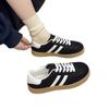 Sapatos de Treinamento Moral de Solado Grosso para Mulheres 2025 Primavera e Outono Novo Ins Moderno Estação Europeia Casual Esportivo Versátil Tênis Estudantis