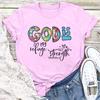 Camiseta Estampada para Mujer Manga Corta Cuello O Camiseta Holgada para Mujer Camiseta para Mujer Top Ropa
