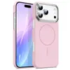 Funda para Teléfono Móvil Adecuada para Apple 18Promax con Acabado Mate Tipo Piel y Succión Magnética Funda Protectora para Iphone17 PC Duro 1615 Modelo Nuevo