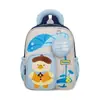 Mochila Escolar de Dibujos Animados Patito Guardería Venta al por Mayor Impermeable Ultraligera Linda Mochila para Bebé Hebilla Antideslizante Bolsa para Niños