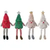 Haobei Transfronterizo Nuevas Decoraciones Navideñas Lindos Adornos de Peluche para Árbol de Navidad Muñeco Decoración para Árbol de Fiesta en Casa