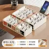 Caja de Almacenamiento para Cables de Datos Cable de Carga Cargador de Teléfono Móvil Compartimento Organizador Enrollador Hub de Gestión de Cables de Escritorio Caja