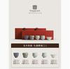 Cinco Famosas Tazas de Té de Horno, Set Cultural y Creativo de la Ciudad Prohibida, Caja de Regalo para Juego de Té, Regalo de Cumpleaños, Taza de Maestro, Taza de Té Individual