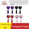 Sexo lantejoulas adesivo de seio pingente gotas de sangue enfeites de seio borla coqueteria em forma de coração adesivo de mamilo feminino roupa íntima tentação atacado