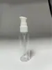 Frasco Dosador Transparente para Cosméticos Bomba de Óleo 50ml60ml70ml75ml80ml120ml
