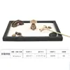 Zakka Creativo Simulación Amazon Artesanías Zen Mesa de Arena Meditación Adornos DIY Paisaje Seco Decoración del Hogar Pequeños Adornos