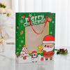 Bolsa de Regalo de Navidad para Ventana Compra Transfronteriza Bolsa de Papel Portátil Patrón de Alce Navideño Embalaje Bolsa de Regalo