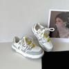 Estação europeia Smiley esportes panda sapatos para mulheres 2023 outono novo nicho original moda casual plataforma moda Board Shoes