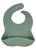 Estilo Ins Babero para Bebé de Grado Alimenticio Impermeable Babero de Silicona para Niños Bolsillo para Comida de Bebé Bolsillo Estéreo para Comida Toalla Antideslizante
