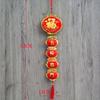 2026 Ano Novo Festival da Primavera Novo Nó Chinês Caractere da Sorte Decorações Penduradas Tamanhos Grande e Pequeno para Sala de Estar Atacado Direto do Fabricante