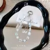 Cadena para Teléfono de Mariposa Incrustada con Diamantes de Aleación, Cadena para Llaves de Coche, Colgante de Cristal para Bolsos, Cadena de Cuerda con Cuentas para Funda de Teléfono al por Mayor