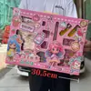 Tarjetas de goo DIY para niños, pegamento en crema, libro silencioso tridimensional, juguete de joyería para niñas, entrenamiento, organización, caja de regalo, juego completo, venta al por mayor