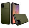 Adequado para iPhoneX capa de celular anti-queda com cartão deslizante iphoneXR capa 2 em 1 de TPU deslizante push-pull