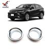 Adequado para Toyota 20 Harrier modificado galvanoplastia frontal lâmpada de nevoeiro moldura decorativa Venza Weiqi tampa da lâmpada de nevoeiro
