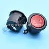 Interruptor basculante redondo padrão US ETL KCD1/ 2 pinos 2 posições pino dobrado interruptor de panela de ovos, redondo 23MM