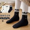 Calcetines para Niños 2026 Otoño e Invierno Deportes Calcetines de Caña Media Estilo Coreano Calcetines para Niños y Niñas para Niños Mayores Estudiante de Clase Calcetines de Algodón