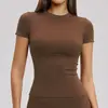 Camiseta de primavera Zechuang, ropa de yoga de secado rápido, blusa de fitness de manga corta para deportes al aire libre, para correr, de manga corta para mujer 8455
