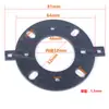 Panel de soporte para tweeter, placa de fijación para tweeter de neodimio hierro boro, panel decorativo de altavoz, ABS 1 pulgada 2 pulgadas 3 pulgadas 4 pulgadas