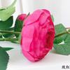 Ramo de Huevos de Loto de Rocío de 3 Picos Flor de Seda Mesa de Sala de Estar Exhibición Decoración Floral de Boda Accesorios Rosa Té Alta Artificial