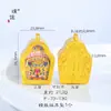 Puzuo Cor Forte Que Mantém Ouro Banhado DIY Acessórios Deus da Riqueza Amarelo Tara Verde Zaki Lam Caixa Uga Pingente Colar Thangka