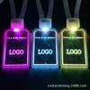 Barra flash colorida de alta calidad KTV trabajo colgante puede hacer insignia LOGO LED etiqueta luminosa para cordón