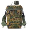 Conjunto de Chaleira de Água para Fã Militar ao Ar Livre 2L Grande Capacidade Treinamento de Montanhismo Conveniente Tática Múltiplas Funções Chaleira de Água Quadrada Us
