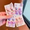 Pinzas para Orejas de Dibujos Animados para Niñas 2025 Nuevos Lindos y Dulces Pendientes sin Perforación Joyería para Niñas Súper Lindos