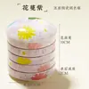 Paleta de cerâmica de cinco camadas Paleta de cores para pintura chinesa Prato de tinta Paleta de pintura a aquarela chinesa Estudante de arte Prato de cores para pintura chinesa