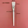 Venta al por mayor del fabricante Cepillo Facial Plano para Mascarilla con Mango de Plástico Blanco, Cerdas Suaves, Cepillo Grande de Silicona, Brocha para Base de Maquillaje, Brocha de Maquillaje para Belleza