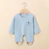 Banda para la barriga de bebé Jingqi Ropa de protección para la barriga y la parte baja de la espalda de bebé de manga larga de terciopelo alemán para otoño e invierno Protección del ombligo para bebé niño y niña