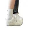 Zapatillas de entrenamiento casuales de estilo campus, gruesas y a la moda, alemanas, para mujer, nuevo modelo otoño 2026, parte superior de piel, zapatillas blancas versátiles para estudiantes