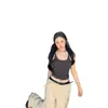 Camisola Hot Girl Feminina Verão Novo Estilo Estilo Pura Luxúria Roupa Externa Sem Mangas Slim Sexy Top Interno Camisa Base para Mulheres