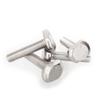 Tornillo de acero inoxidable tipo 304T con ranura para perno, tornillo de placa de presión en forma de T GB37