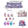 Decorações de Festa de Aniversário do Grupo de Meninas Demon Slayer Mais Vendidas no Exterior em Estoque, Artigos para Festa de Primeiro Aniversário, Artigos de Banner para Festa de Aniversário