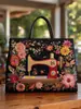 2026 Estação Independente Transfronteiriça Amazon Novo Bolsa de Mão Bolsa Tote com Estampa Digital Bolsa Tote Acolchoada da Moda