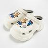 Novos Desenhos Animados Pirulito Rab Pano Sapatos Caverna Calçado Exterior Feminino Moda Pai-Filho Combinação Perfeita Solado Macio Antiderrapante Sandálias