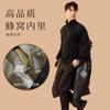 All-match Novo Longo Solto Hong Kong Jaqueta de Pão de Ouro Preto Jaqueta Acolchoada de Algodão Casaco Forrado de lã Jaqueta Engrossada