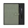 Caixa de Presente com Caderno A5 de Aparência Premium Conjunto Personalizável com Logo Imprimível Evento da Empresa Presente para Funcionários Bloco de Notas