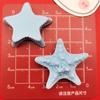 Desenho Animado Simulação Estrelas Coloridas e Estrelas do Mar Acessórios de Resina DIY Cola de Creme Capa de Celular Grampo de Cabelo Presilha de Cabelo Enfeites Patches