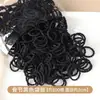 Pequeñas Gomas Elásticas para Coletas de Mujer, No Dañan el Cabello, Coletas para Niños, Anillos para el Cabello, Alta Elasticidad, Coletas Duraderas, Accesorios para el Cabello con Cubierta de Cuero Little Chirp