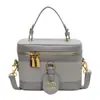 Bolso Versátil Retro, Bolso Caja Simple de Alta Gama, Bolso Cruzado de Moda Nuevo 2025, Bolso de Hombro de Nicho