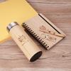 Conjunto de Copos Térmicos Inteligentes de Bambu Caderno de Bambu Conjunto de Presente para Eventos Empresariais