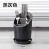 Portapalillos de plástico escurridor para uso doméstico, Jaula creativa para palillos, Estante de almacenamiento para cucharas de cocina, Contenedor de palillos, Caja de almacenamiento para vajilla, Cesta para palillos