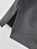 Sudadera Holgada de Gran Tamaño Estilo Primavera y Otoño de Algodón Tencel Cuello 3D de Canalé Longitud Media Suave y Pegajosa Camiseta de Manga Larga Top Sencillo