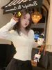 Top de Base de Punto de Cuello Alto para Mujer, Suéter con Solapa de Estilo Nuevo para Abrigo, Top Ajustado de Capa Interior