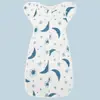 Sacos de Dormir de Algodão para Bebê Quatro Estações Anti-Susto Cobertor Anti-Chute para Recém-Nascido Envoltório Swaddle para Bebê Anti-Susto Transfronteiriço