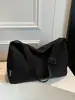 Bolsa de tela Ins coreana para mujer, bolsa cruzada de gran capacidad, bolsa de viaje para estudiante universitario, bolsa de hombro estilo Harajuku literario para hombre