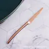 Estilo Ocidental Prateado Louça Ocidental Doméstica Faca de Bife, Garfo, Colher, Colher de Sobremesa e Garfo Caixa de Presente Conjunto de três ou quatro peças